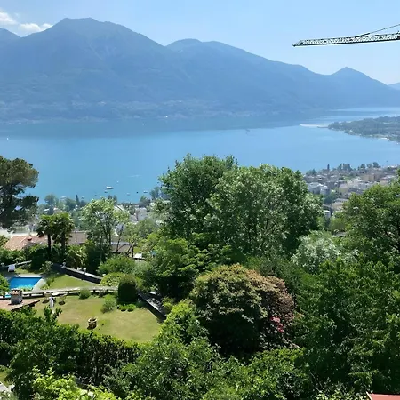 Locarno Area: Quiet View Escape - Happy Apartman Brione sopra Minusio