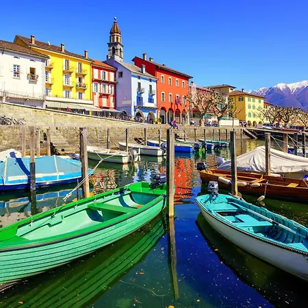 Apartament Locarno Area: Quiet View Escape - Happy Brione sopra Minusio